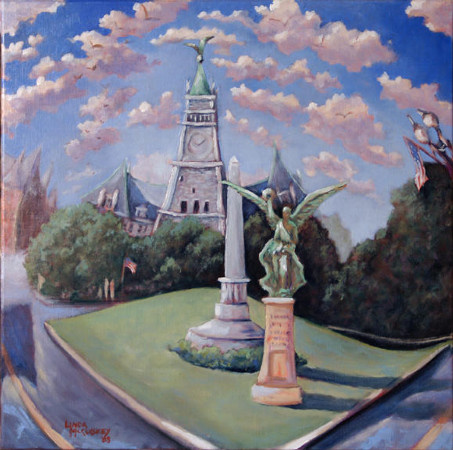 city hall lowell  60X60cm  
sold