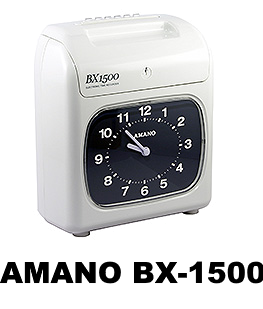 Impresión automática de tarjeta.
Calendario perpetuo automáticamente se adapta para el año bisiesto.
Imprime día y hora
Utiliza tarjeta para nomina semanal o quincenal
Impresión vertical