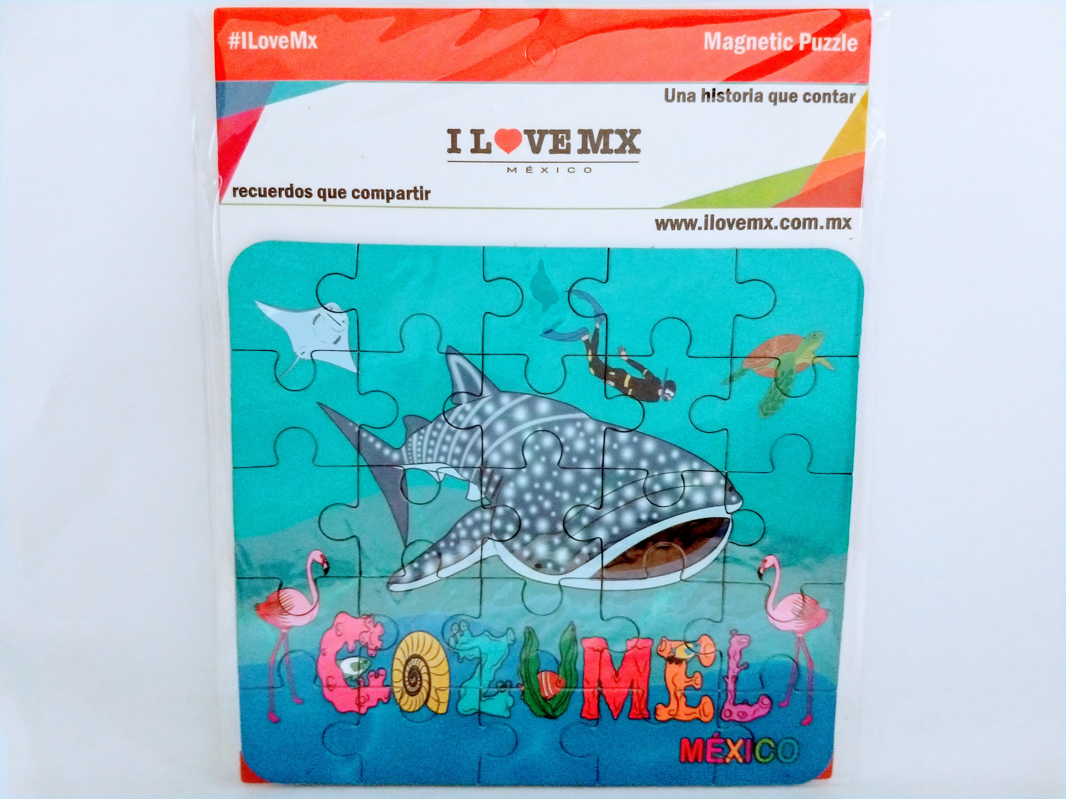 IMÁN ROMPECABEZAS COZUMEL
11cm Ancho
10cm Alto