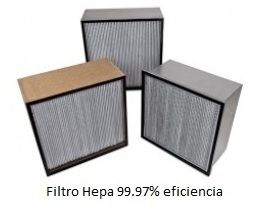 FILTRO HEPA AL 99.97%