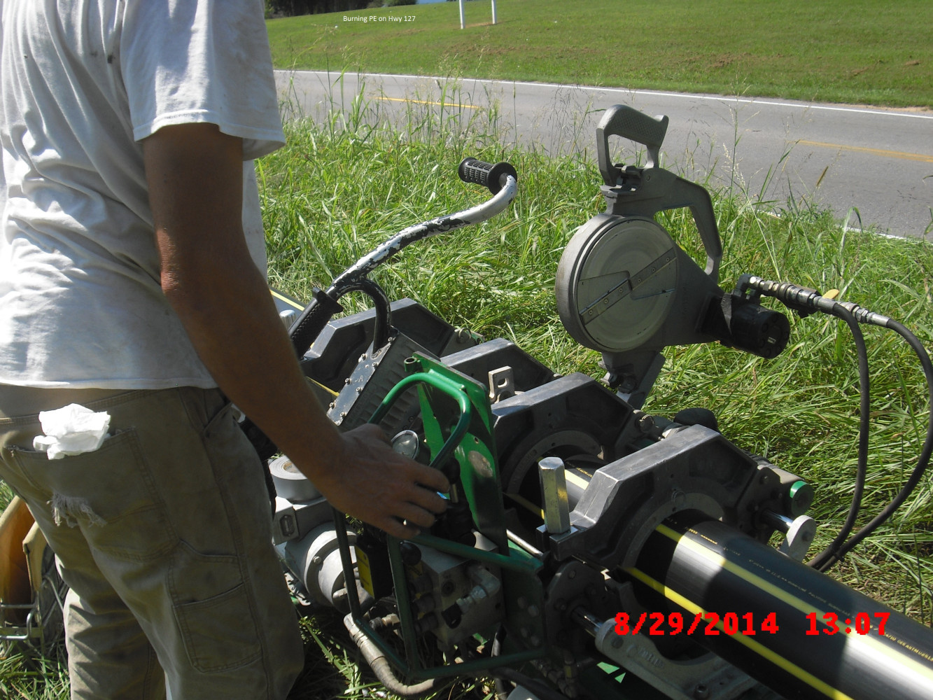 Burning Poly On Hwy 127 View 2