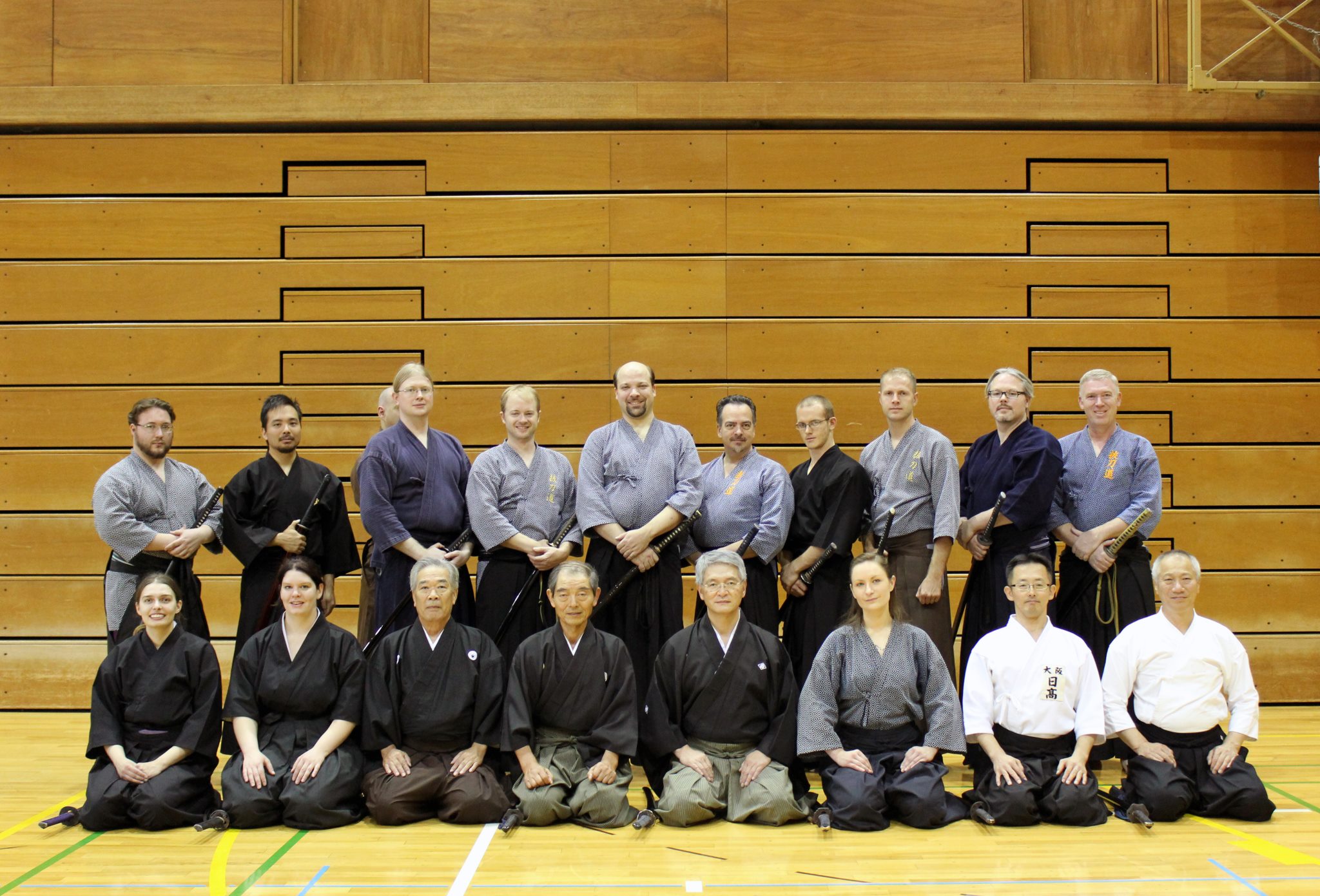 Pre-taikai training group photo.