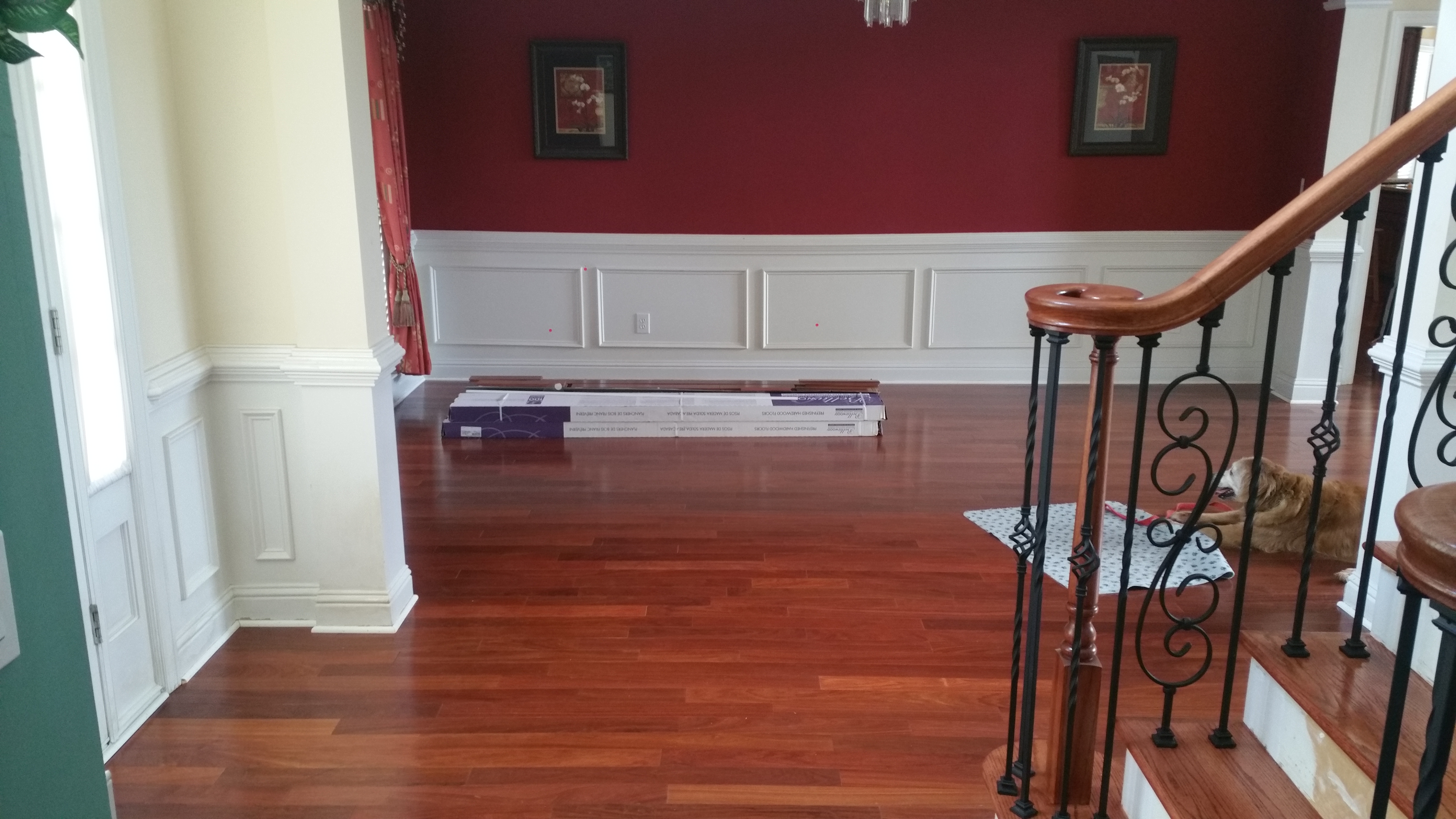Mahogany flooring 2
