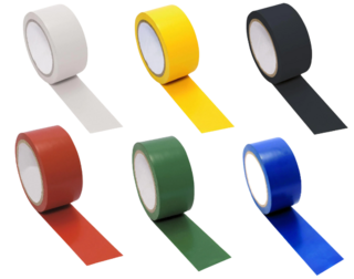 CINTA DELIMITADORA DE  COLORES 2"