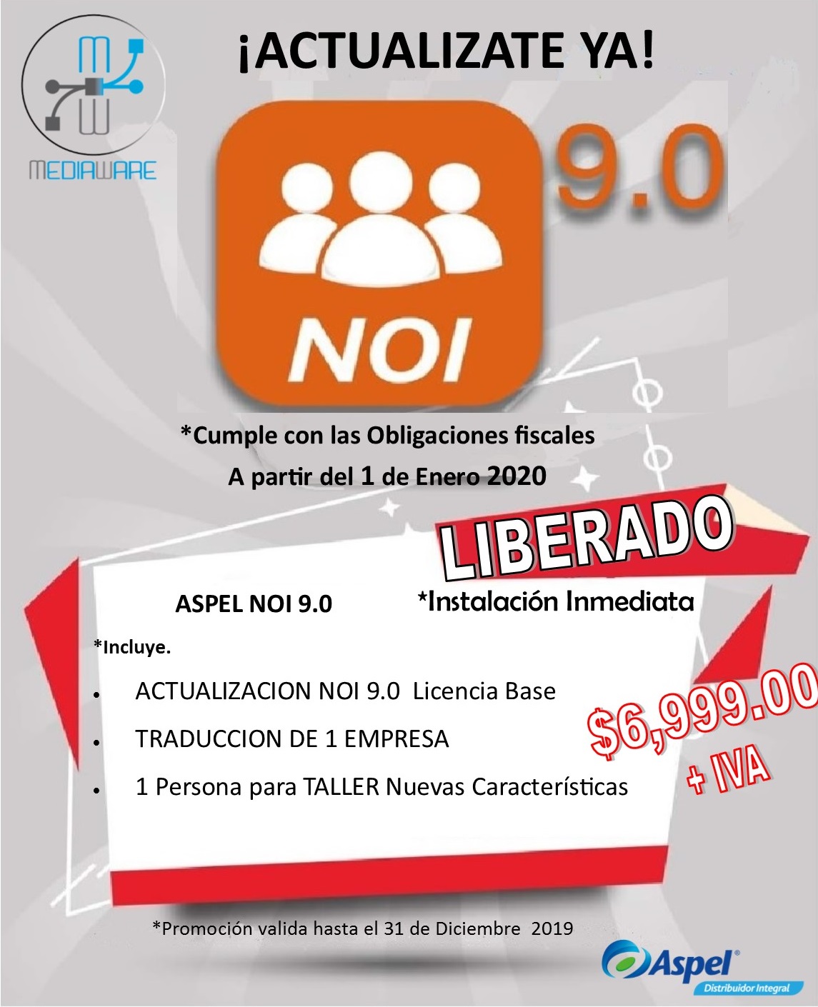 NOI 9.0 Actualiza NOI 9.0 Actualiza