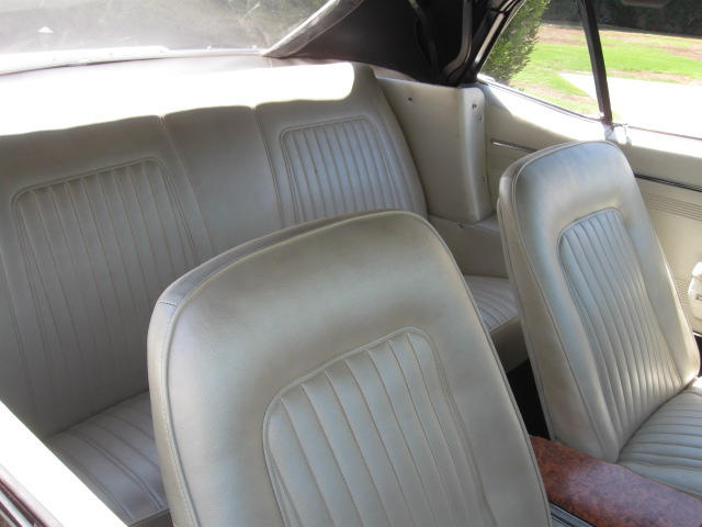 Pearl white seats