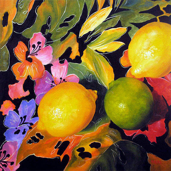 Love Those Lemons
20 x 20 oil painting on canvas