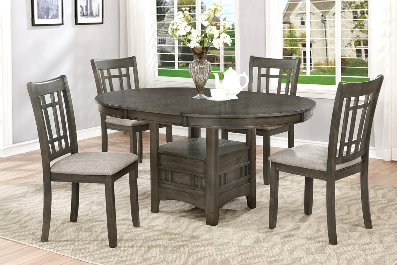 2195GY Dining Set