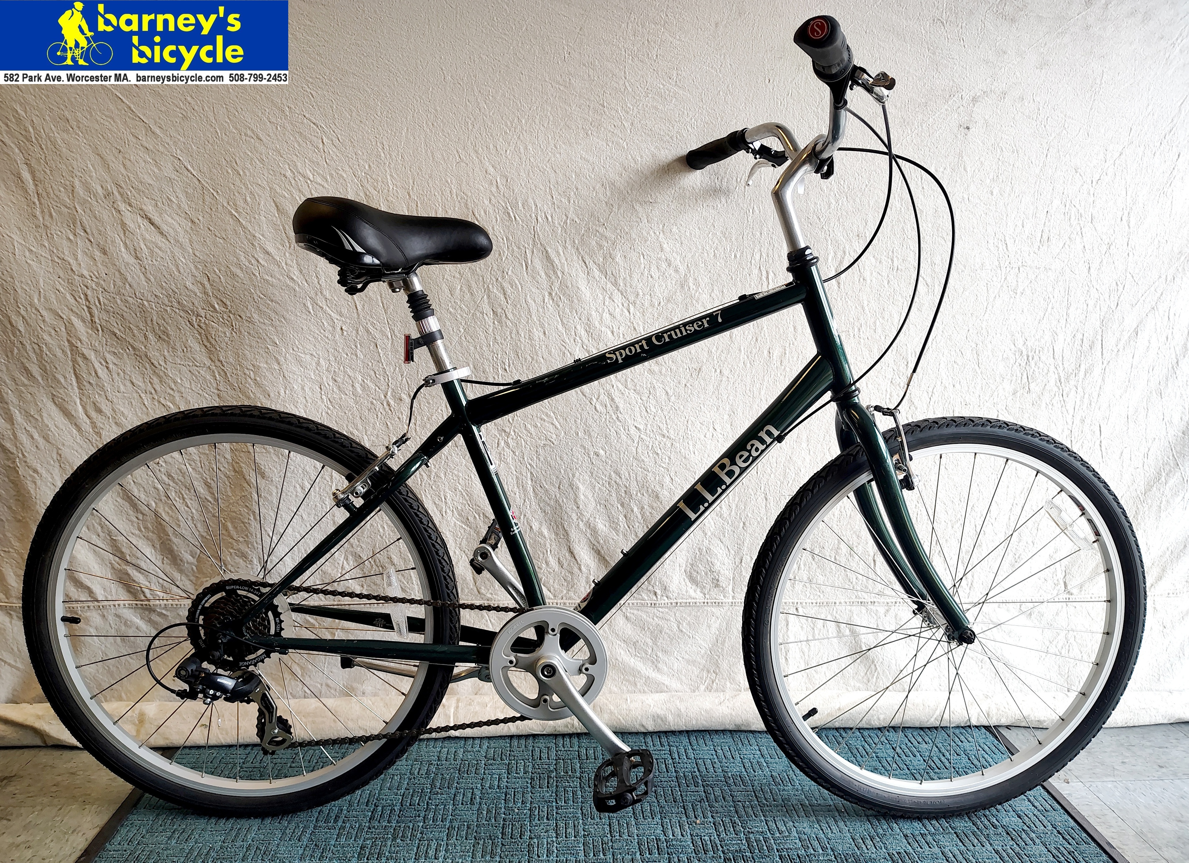 LL Bean Sport Cruiser 7
Frame Size: 18" MD / Rider Height: 5'7-5'10
Price: $379.00
