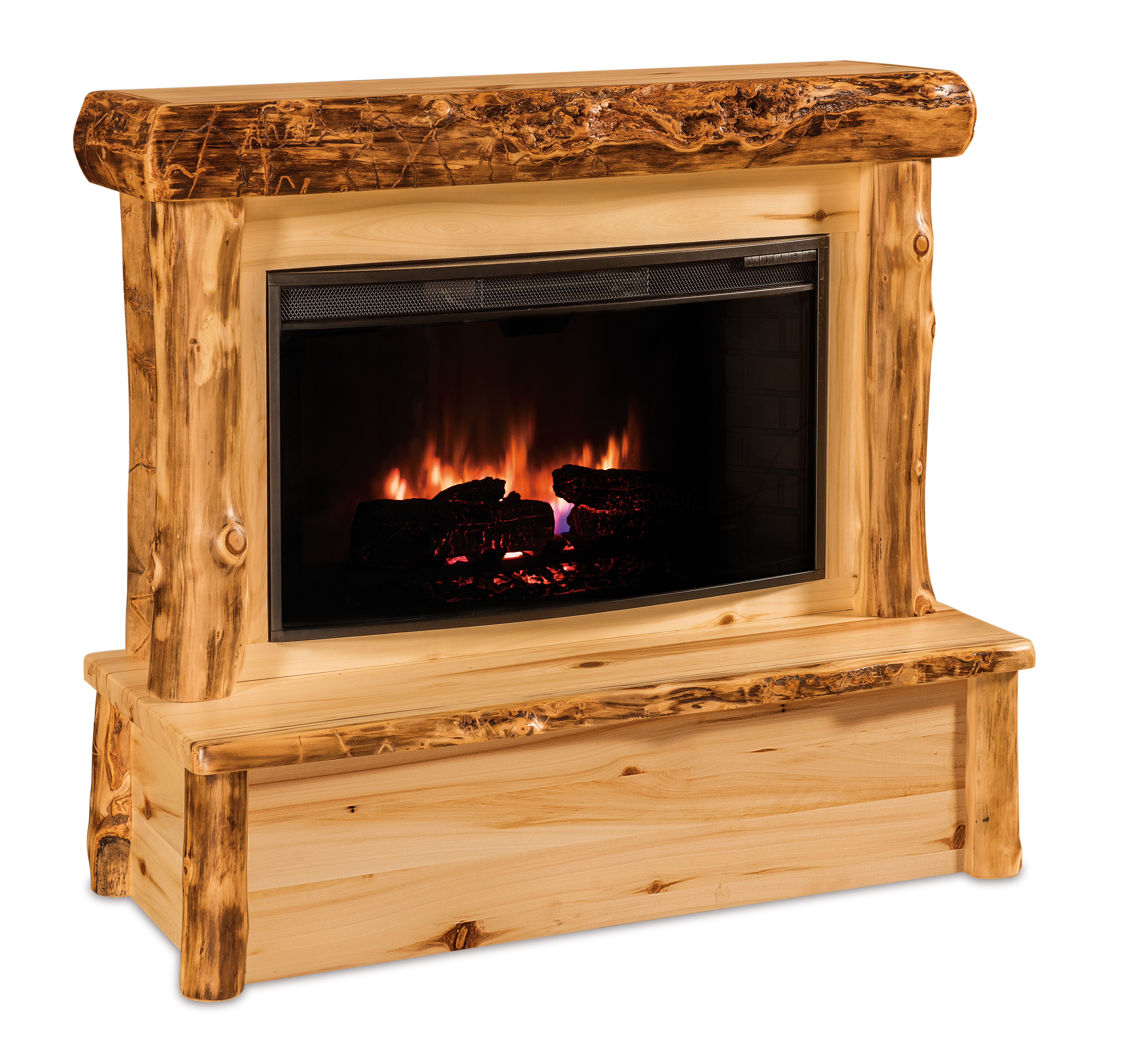 Fireplace w/Mantle-Aspen