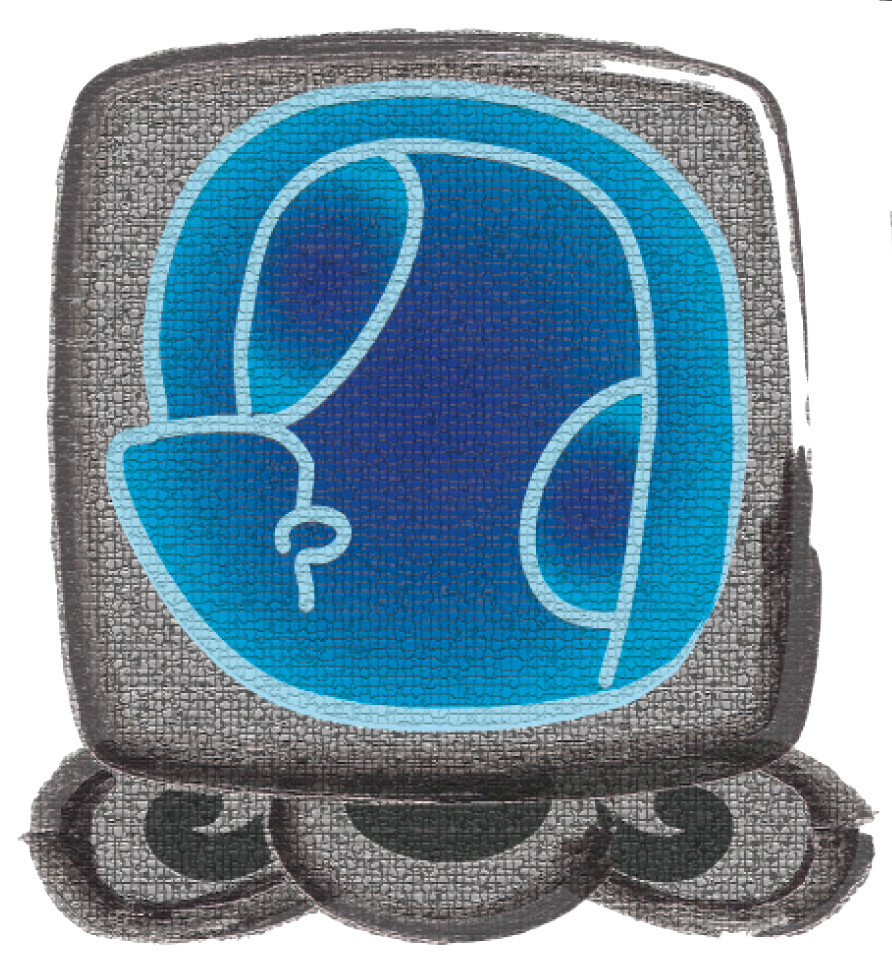 No'j
Conocimiento Humano
Animal maestro: Coyote, pájaro carpintero.
Puerta en el cuerpo: Hemisferios del cerebro.
Significado: Representa la sincronía entre los dos hemisferios cerebrales,
que permite comprender el conocimiento acumulado
por la humanidad.