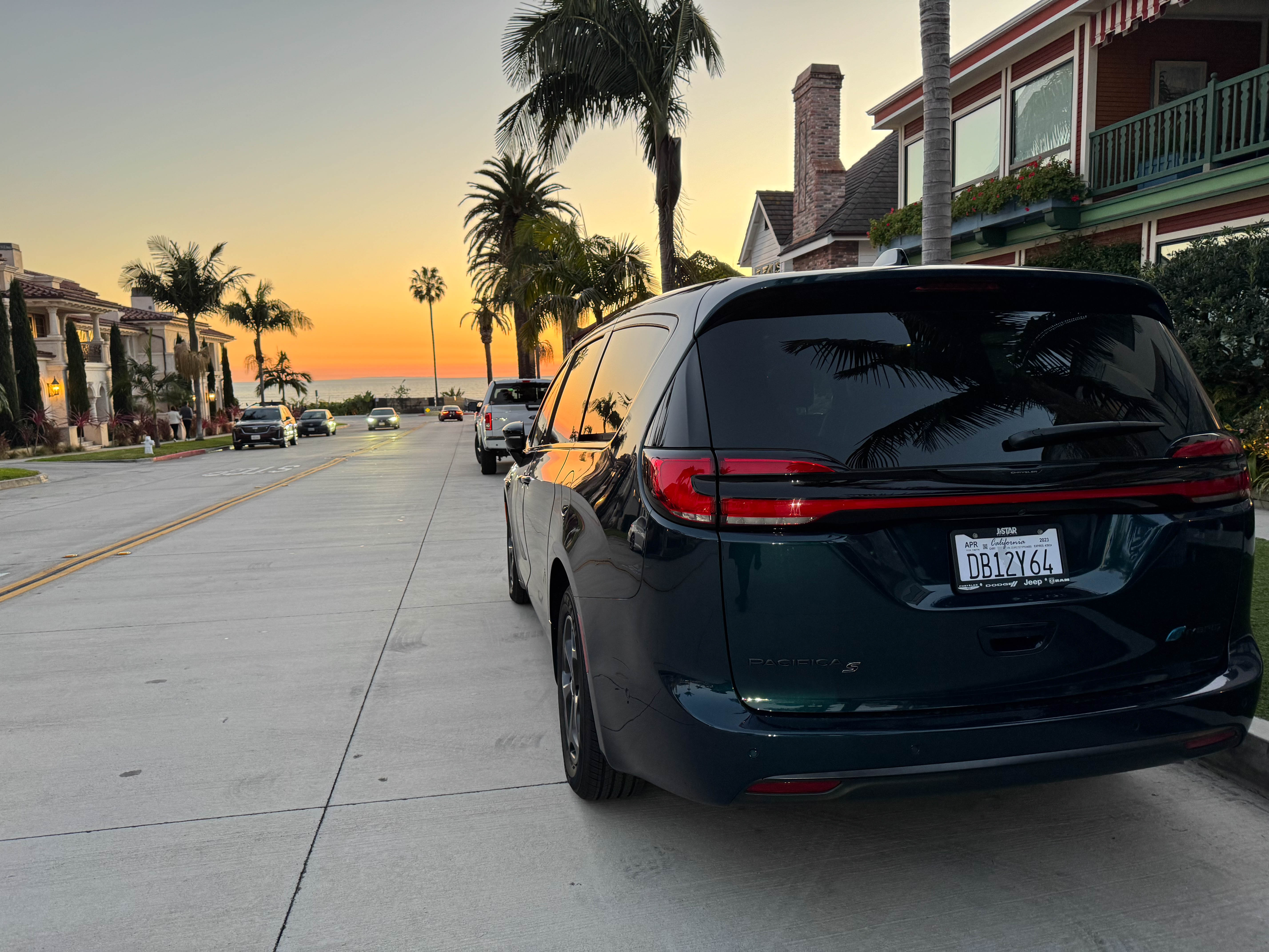 Our new car's first trip to the beach