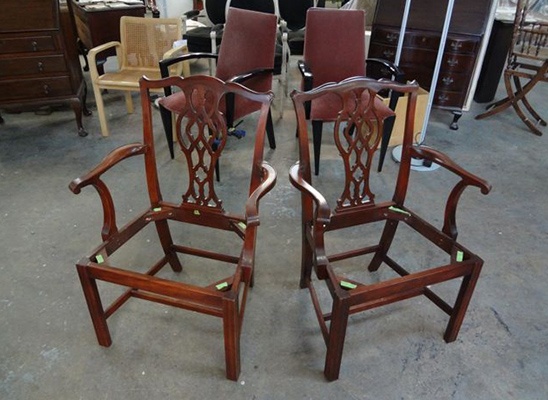 Restored Pierced Back Splat