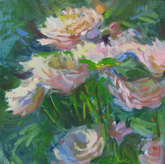 Blake, Cascade, 10x10 Oil