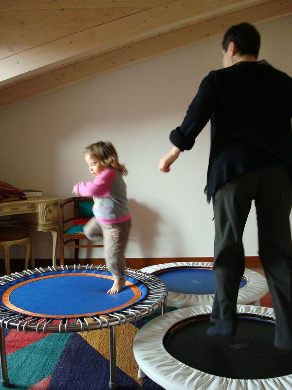 Dorothea on Bellicon Premium Rebounder