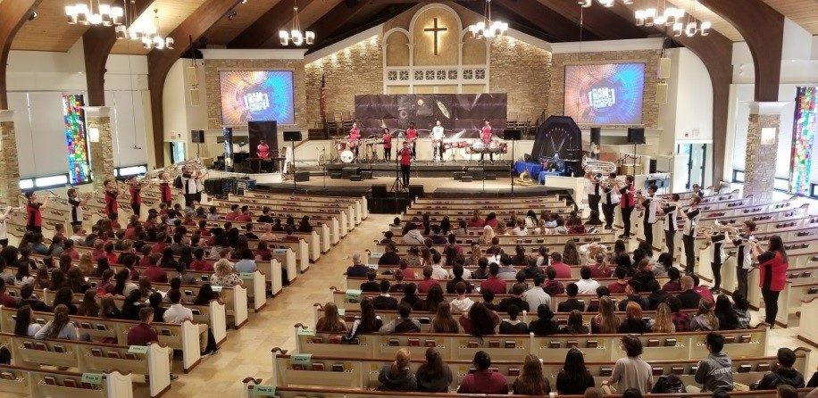 Concert in a Mega Church