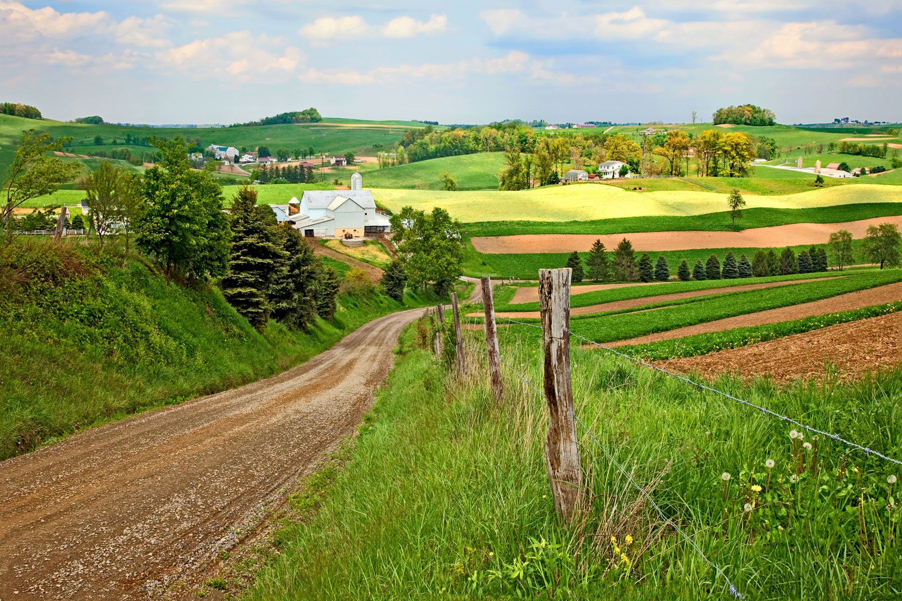 VALLEY VIEW - What a beautiful country we live in. This photo was taken in Holmes County in central Ohio.