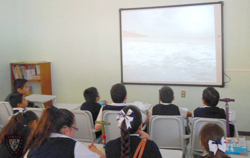 Todas nuestras aulas cuentan con proyector digital