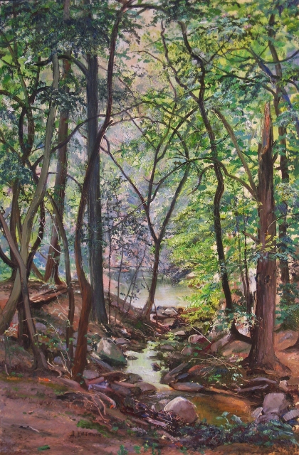 Kushnir, Rock Creek View, 12x8 Oil