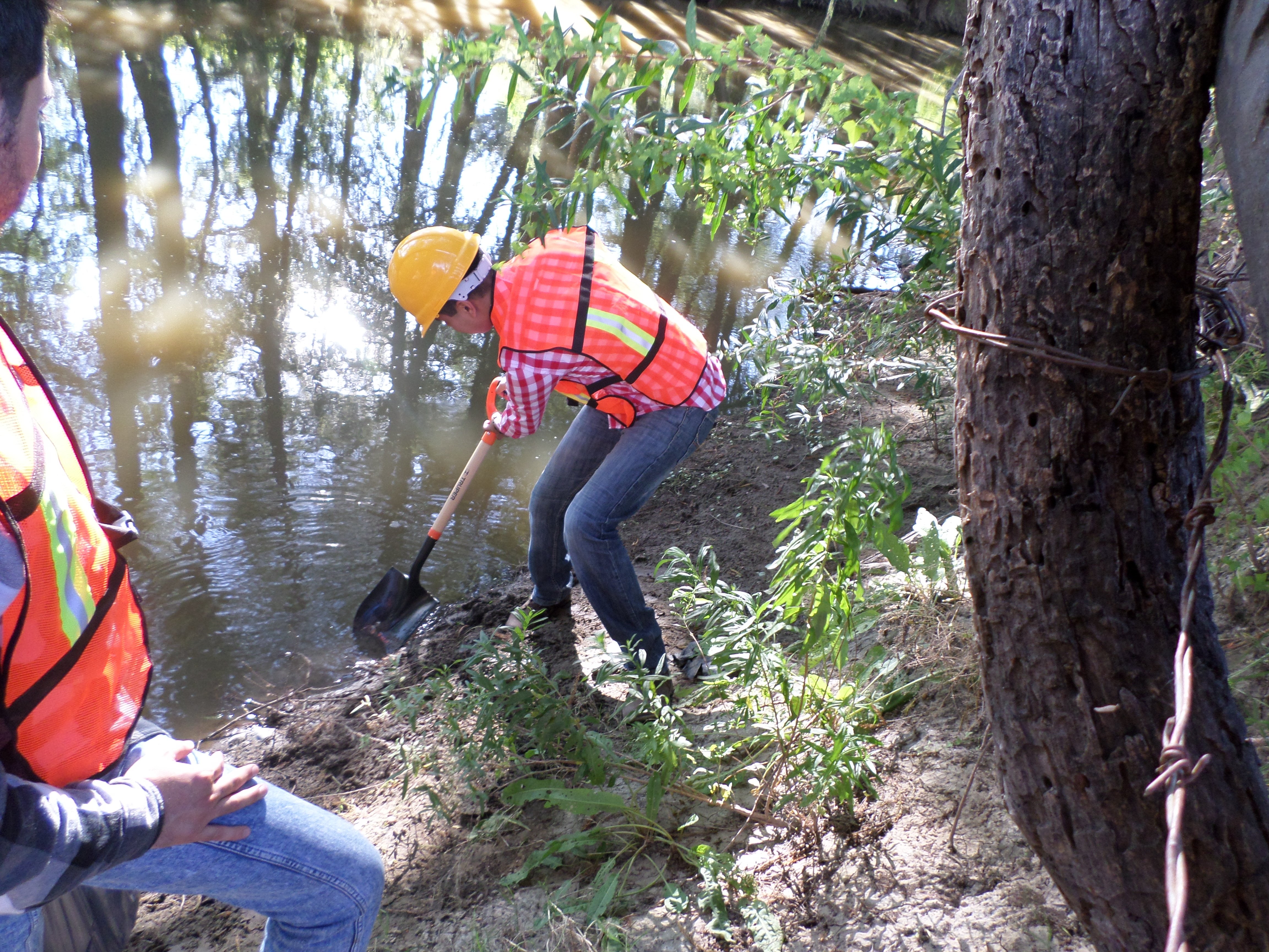Granulometría de muestras de suelo en cauces