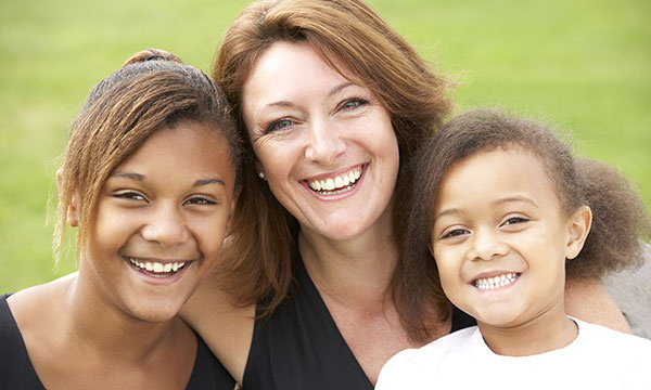 Young Lady with Childrens