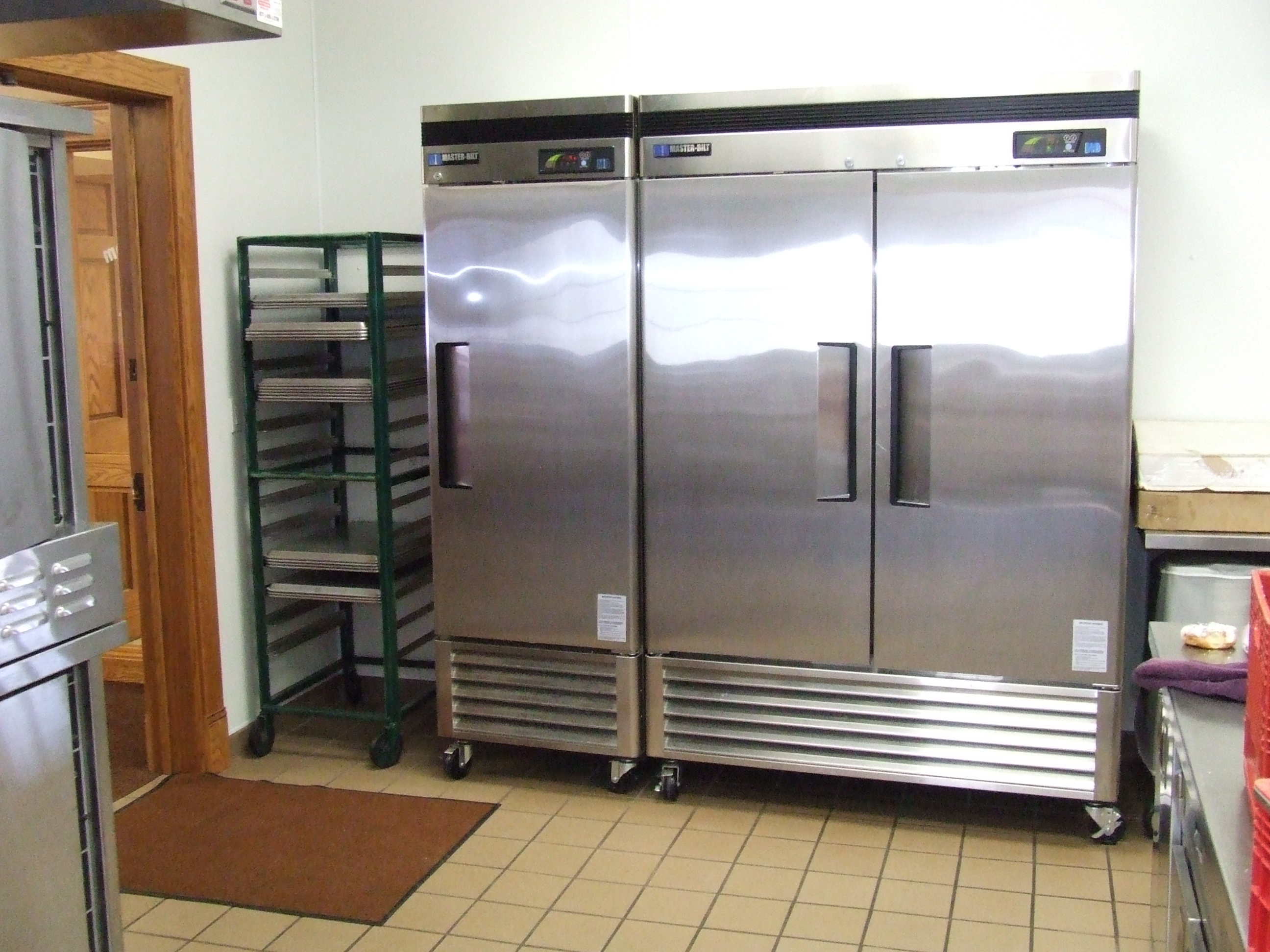 Kitchen -refrigerator area