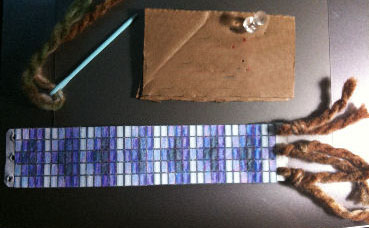 Thanksgiving wampum armbands and bracelets from many hoops