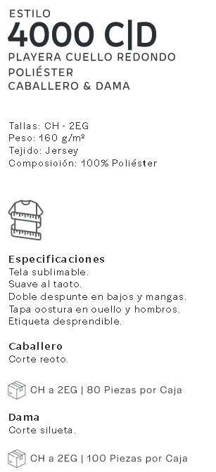 DESCRIPCION ESTILO 4000