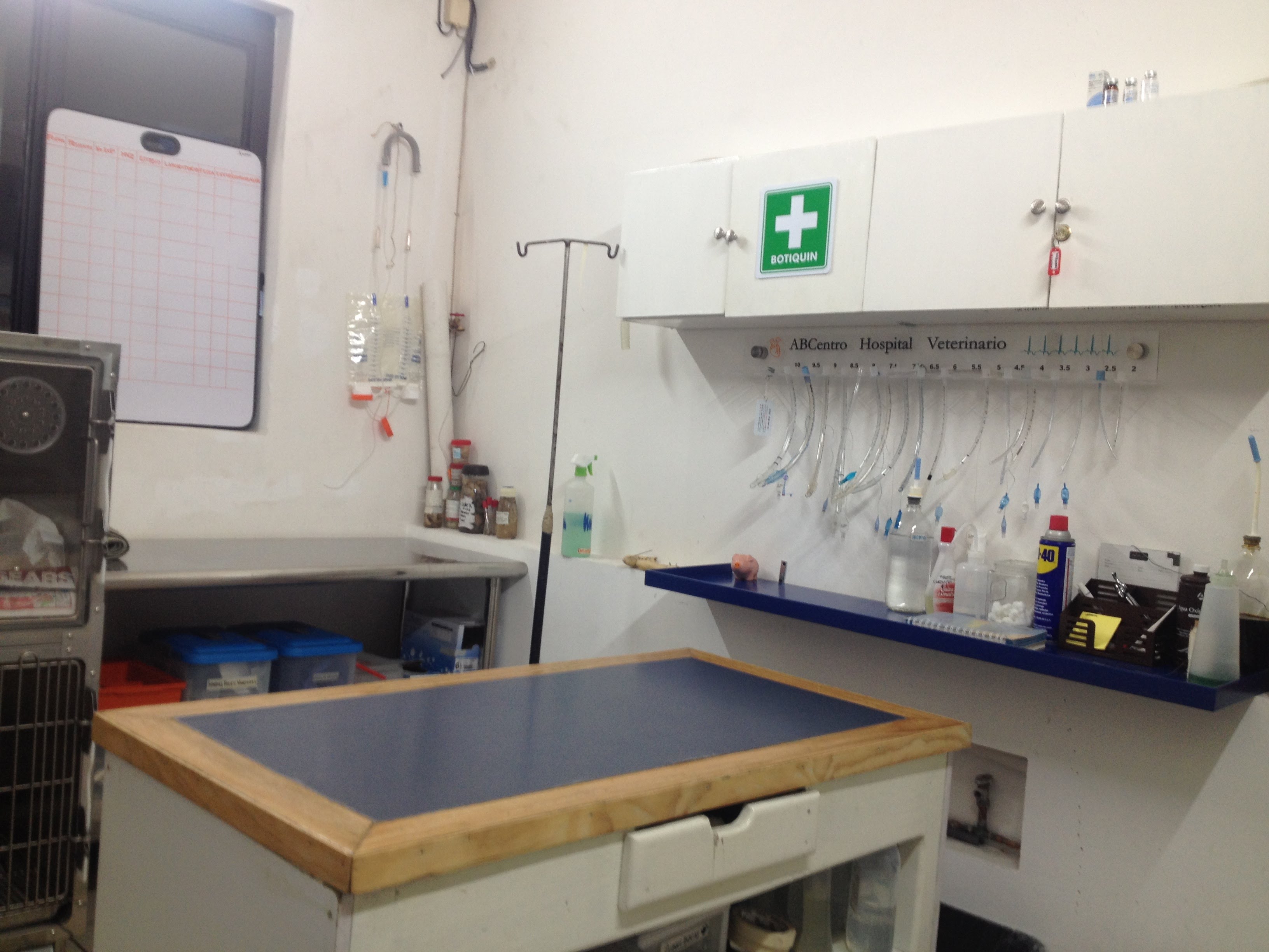 Área de preparación del paciente