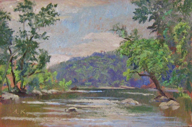 Kushnir Favorite Place Study 3, 4x6 op