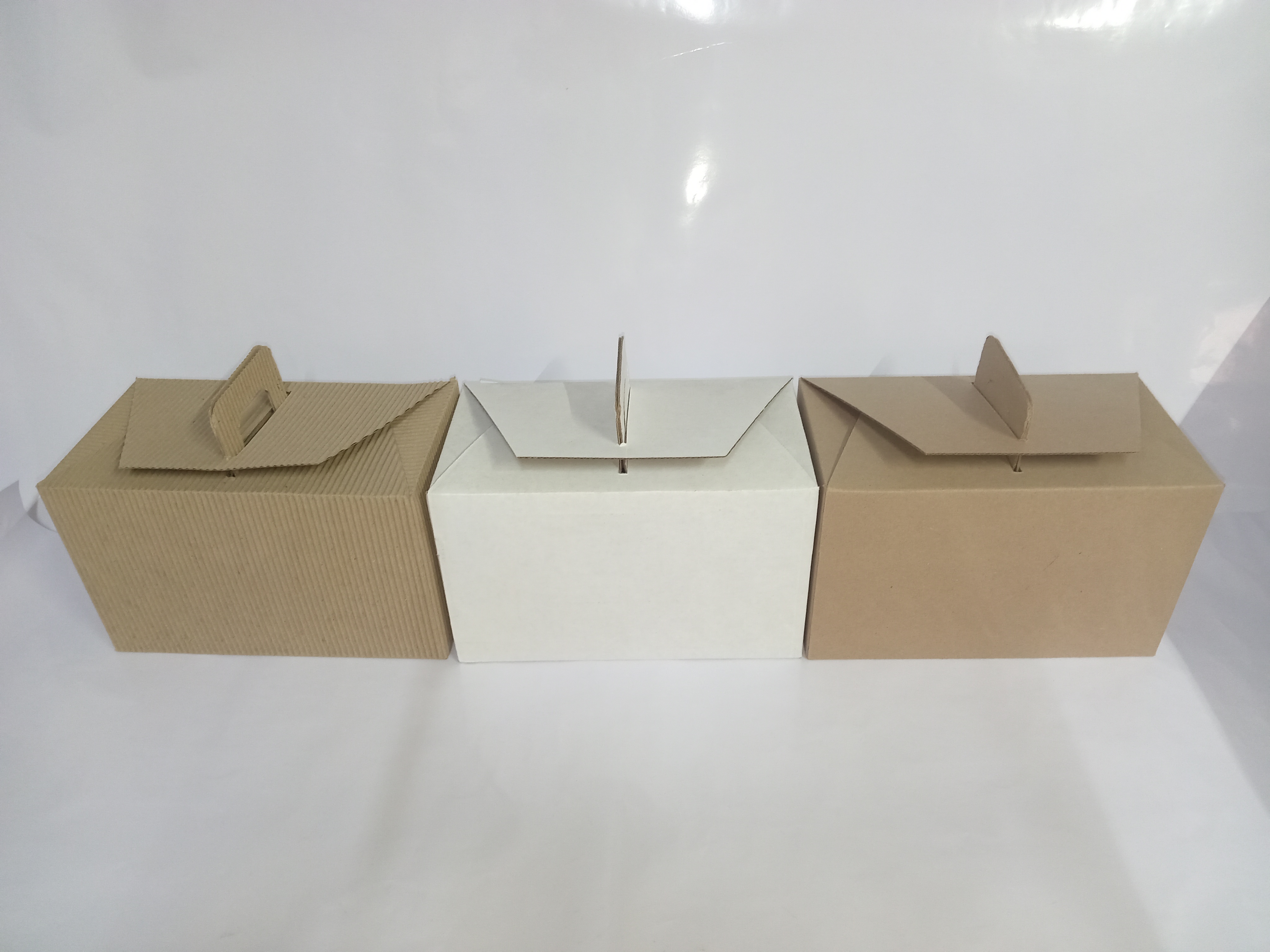 LONCHERA No. 2
MEDIDAS 23X13X14
DISPONIBLE EN:
CORRUGADO
BLANCO
KRAFT