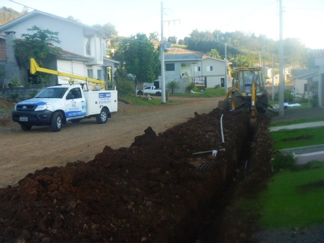 Rede de água Loteamento Casan.