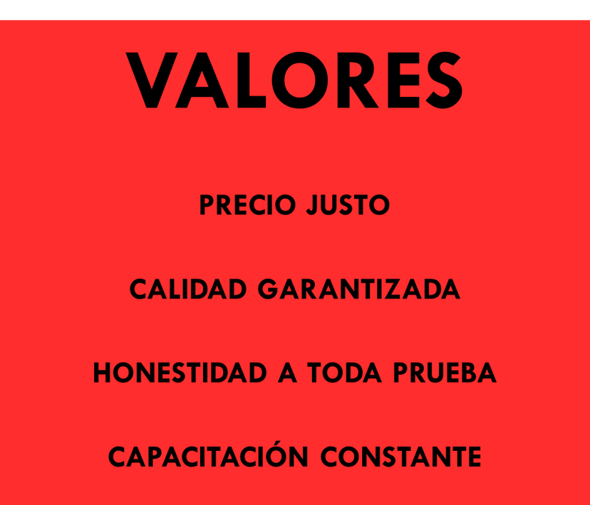 VALORES