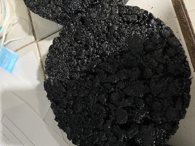 Espécimen Compactado, de mezcla asfáltica tipo CASAA