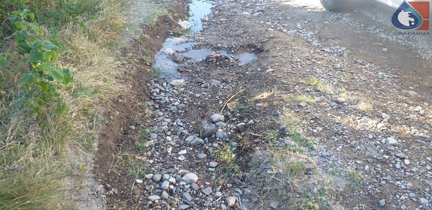 REPARACIÓN DE FUGA DE AGUA EN CALLE CAMINO REAL, COL. STA. TERESA