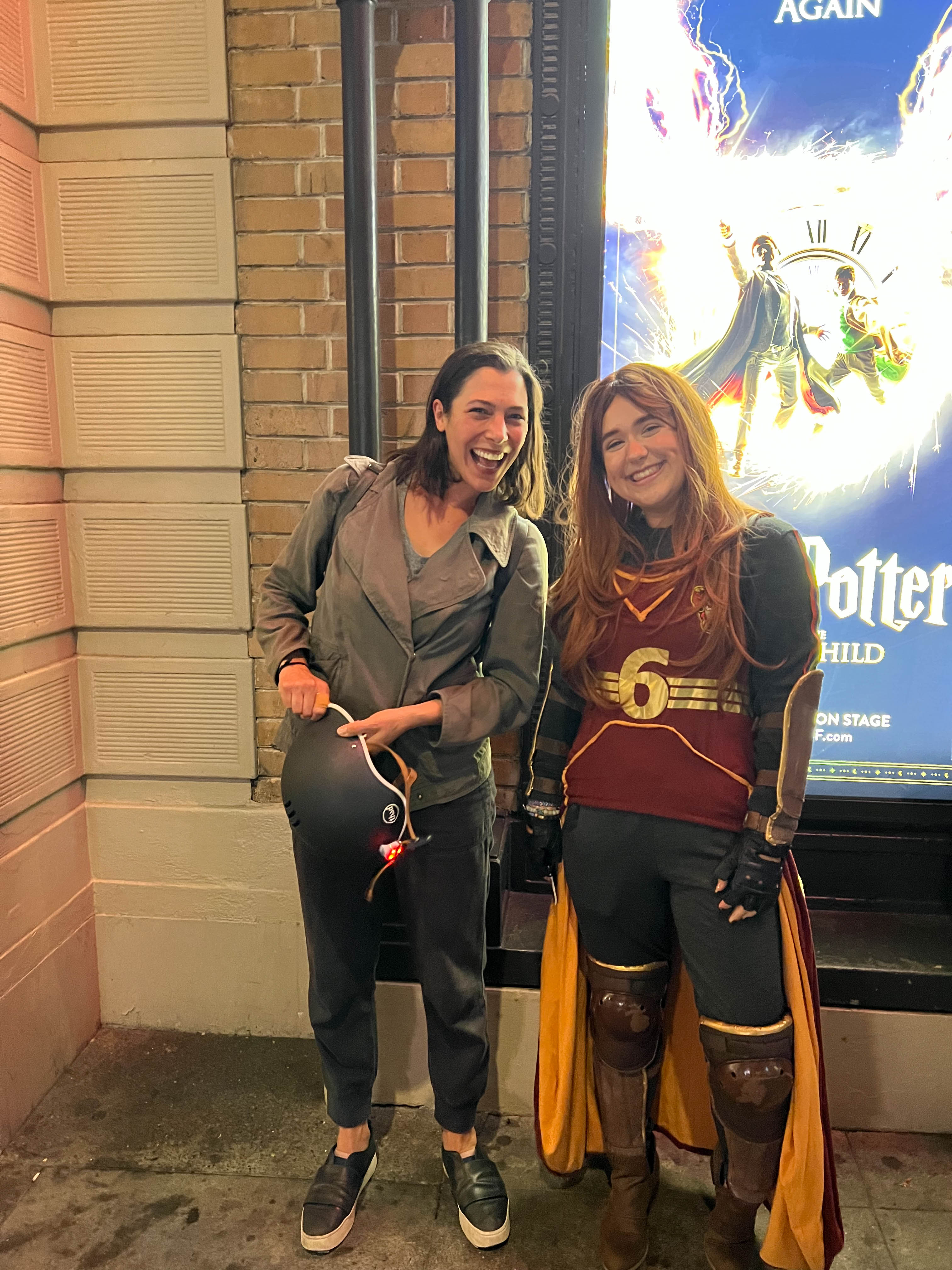 Ginny got to meet Ginny!