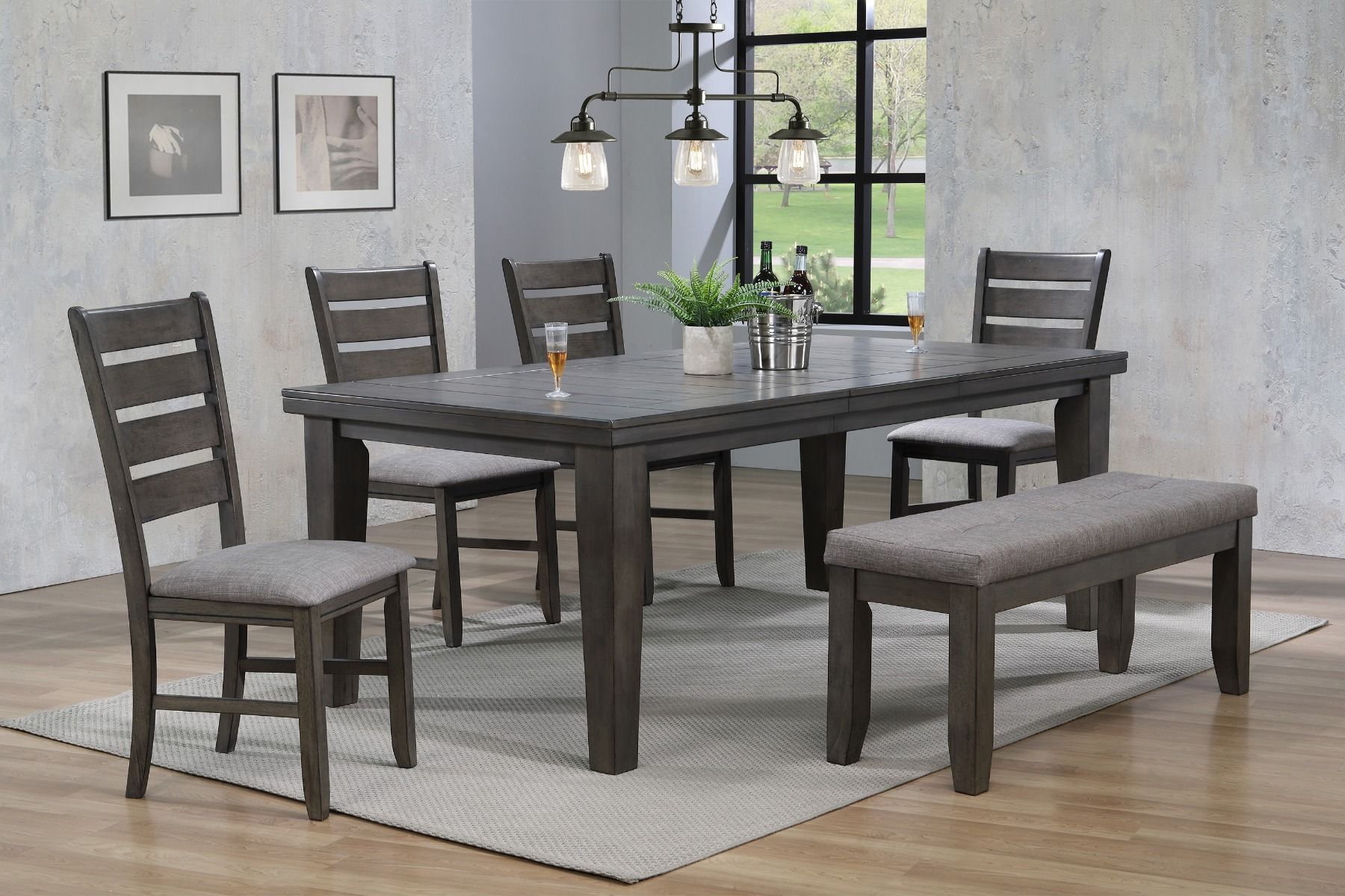 2152GY-T-4282 Dining Set