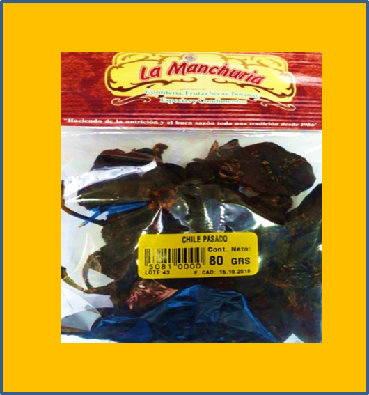 CHILE PASADO 
80 GRS
