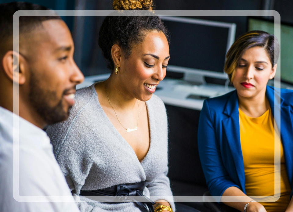 Group of people working