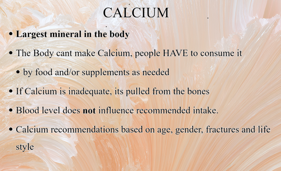 General Calcium Description
General Calcium Description