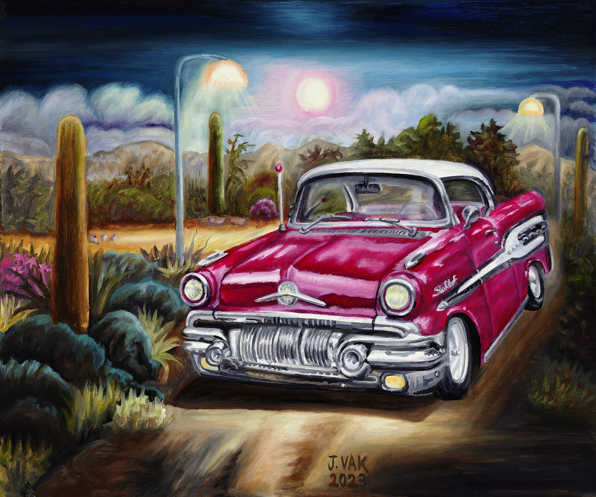 1957 Pontiac Star Chief
20 X 24 Original Oil
$2500
2023