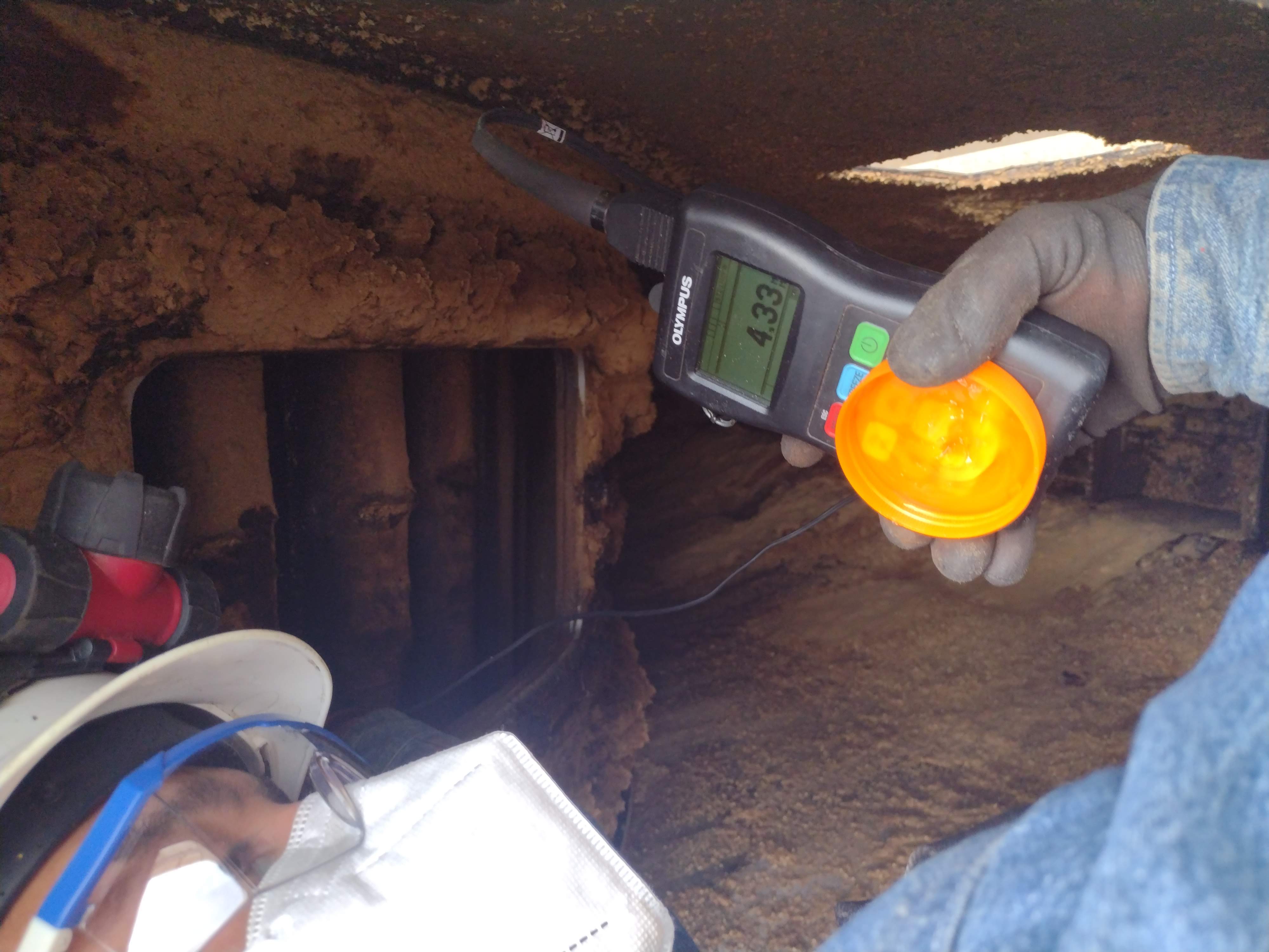 Medición de espesores