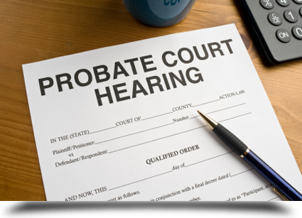 Probate court hearing||||