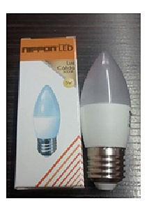Bombillo Vela Led 5W E27/120V 
3000°K Nippon     Cod- 15134
