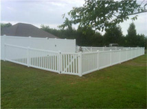 White Wooden Fence 2