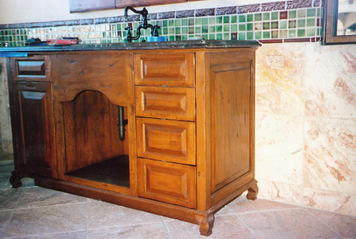 Beautiful Wood Sink