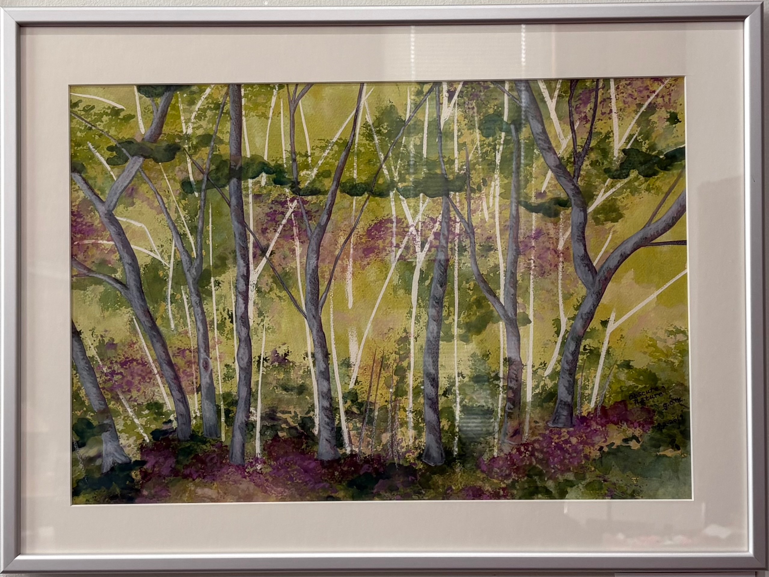 Obscure Nature
Watercolor
18.5" X 13"
$425.