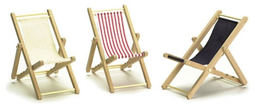 ASSORTED OAK DECK CHAIR
