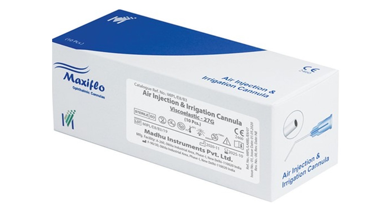 CANULA  DE  IRRIGACION  Y ASPIRACION  27 G