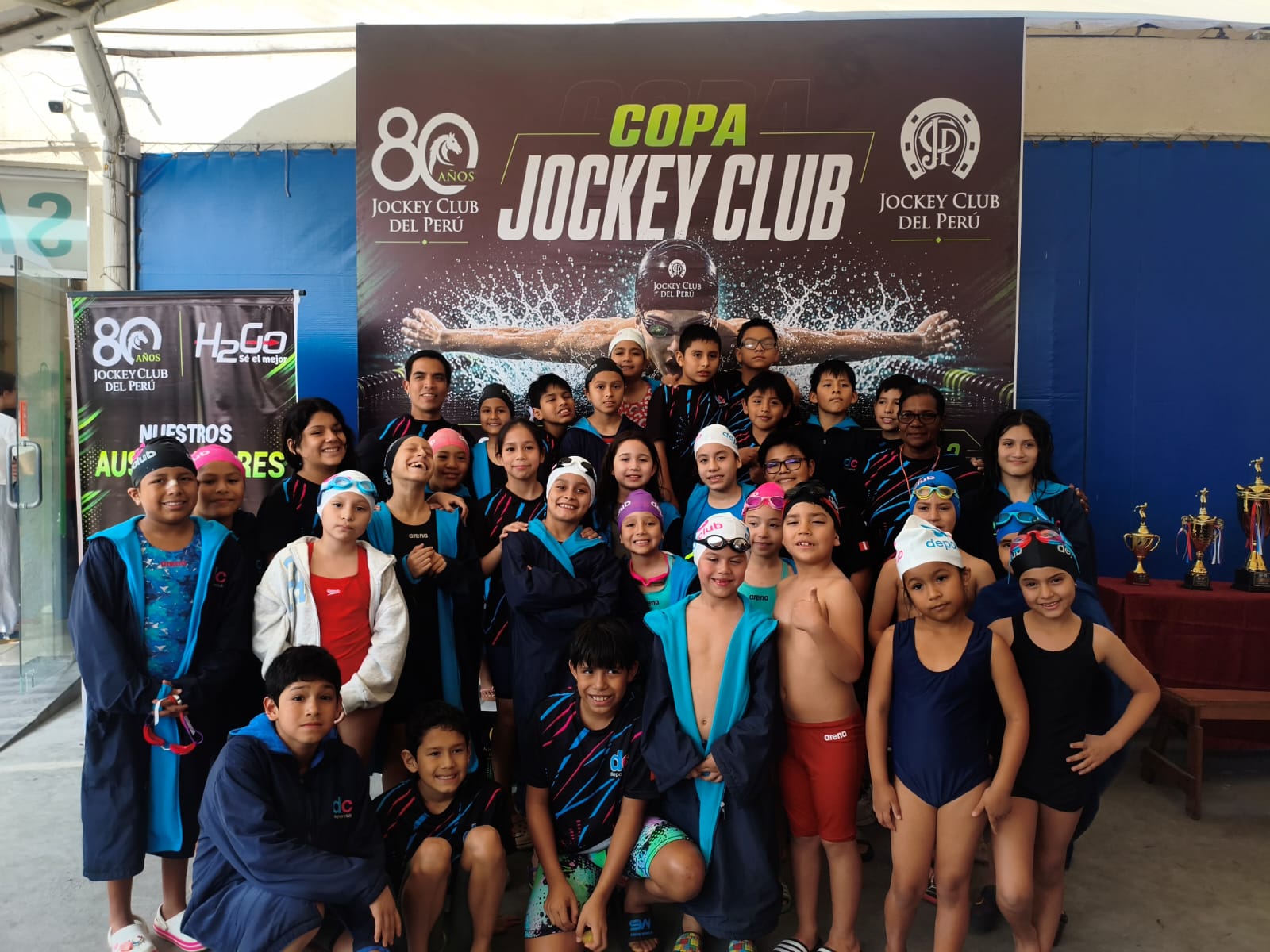 Equipo de Deporclub subcampeón en la categoría Menores de la I Copa Jockey Club del Perú 2026